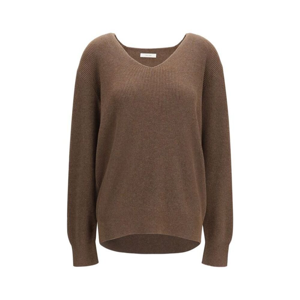 The Row Brown Cotton Women's Sweatshirt